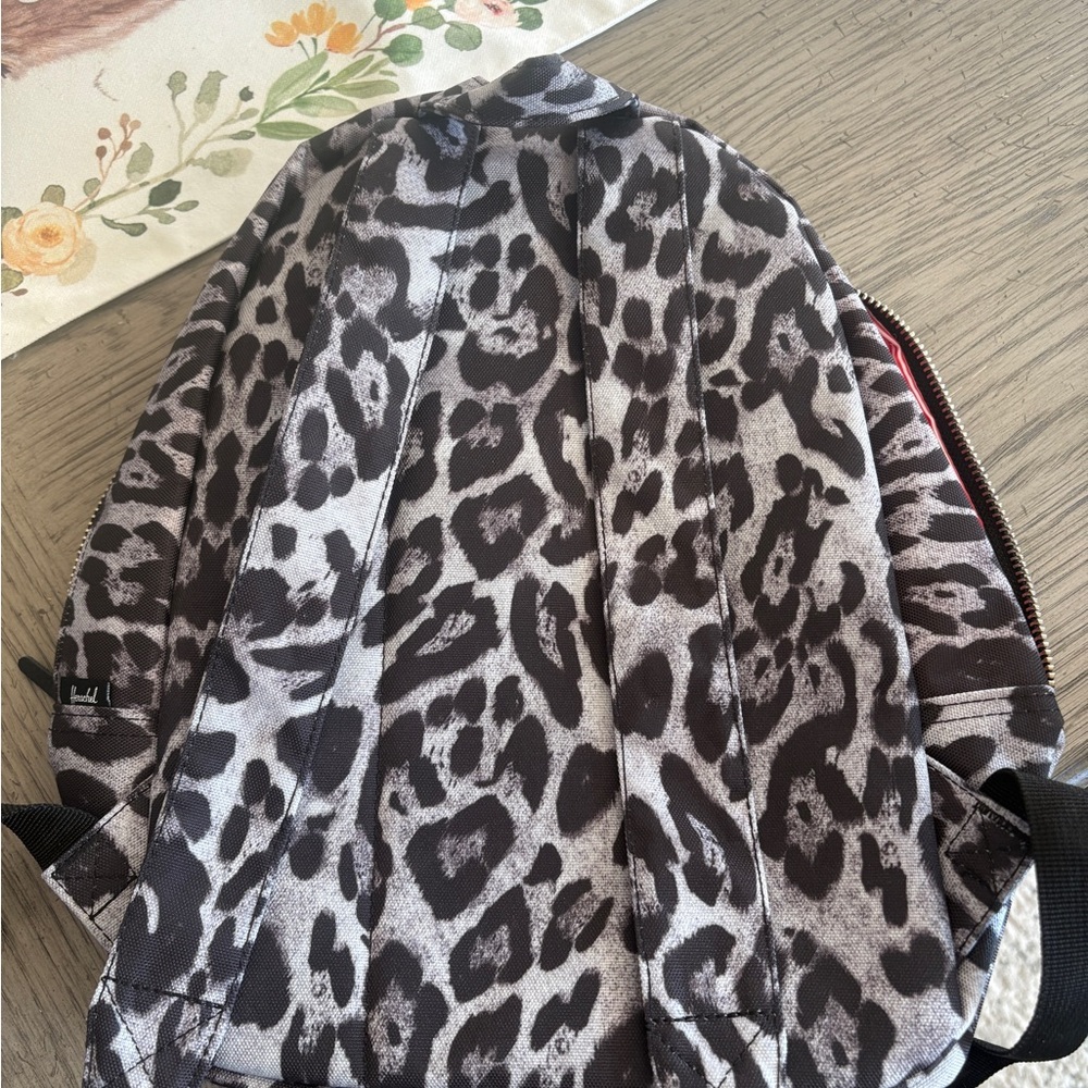 Herschel Supply Co. Leopard Print Mini Backpack - Gray/Black - Picture 3 of 5
